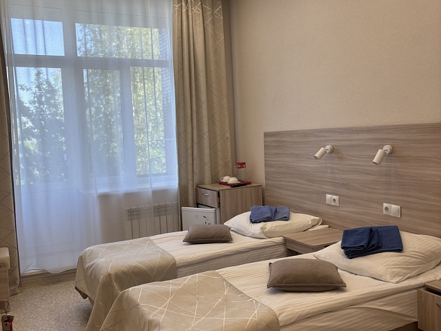 Место в двухместном номере «Комфорт» по путёвке «Санаторно-курортная»