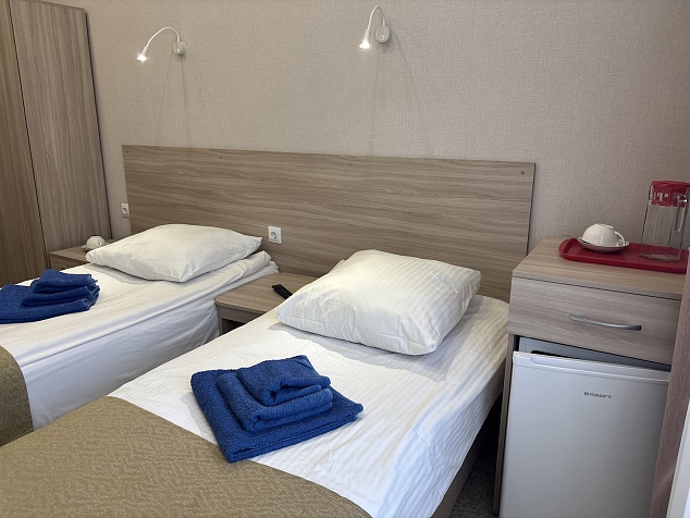 Размещение одного человека в двухместном номере без подселения «Стандарт» по путёвке «Санаторно-курортная»